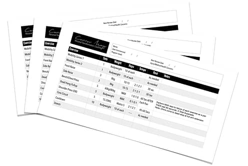 Sample Program Card